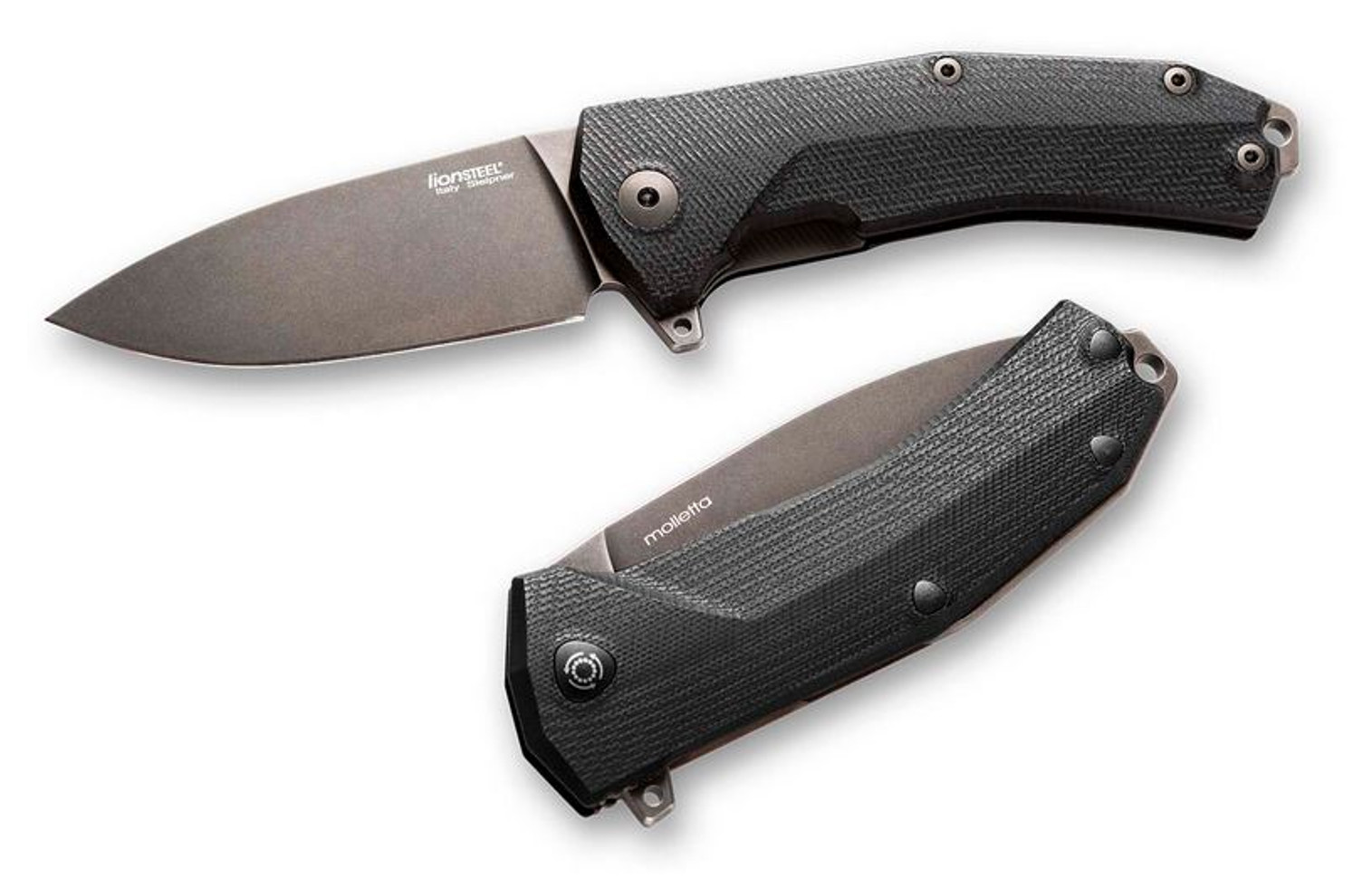 Lion Steel KUR Black Stonewash - Black