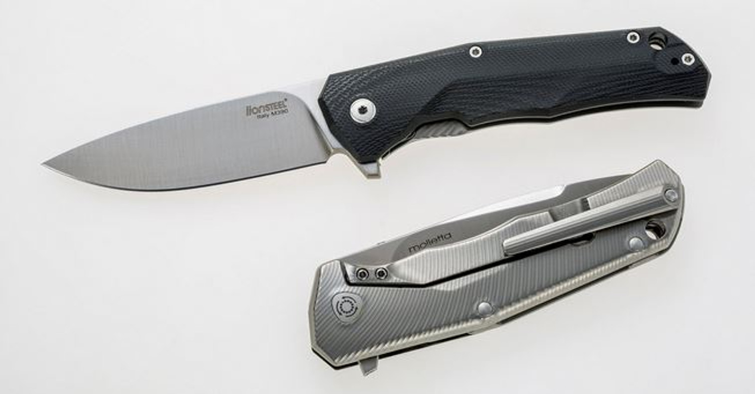 Lion Steel T.R.E. G-10, M390 Framelock - Black