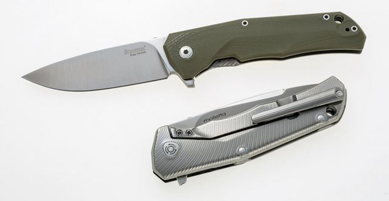 Lion Steel T.R.E. G-10, M390 Framelock - Green