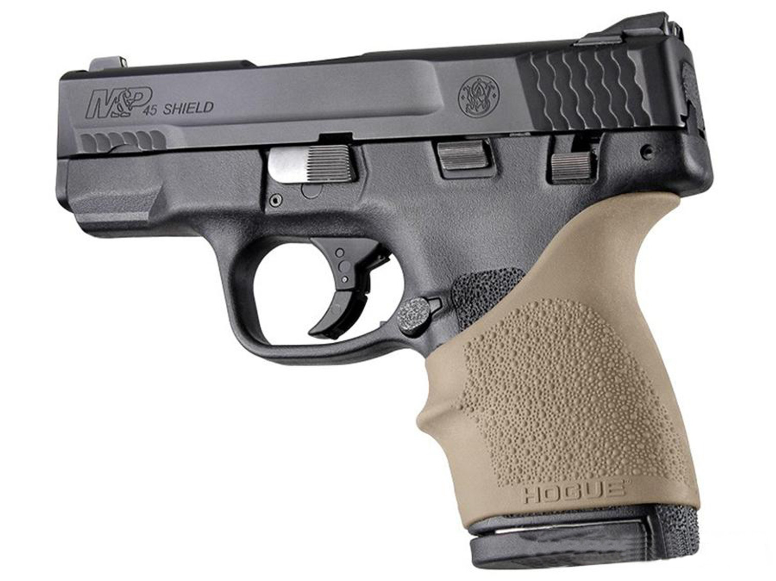 Hogue HandAll Beavertail Handgun Grip Sleeve (Color: Flat Dark Earth/ Model: S&W M&P Shield 45, Kahr P9/P40/CW9/CW40)