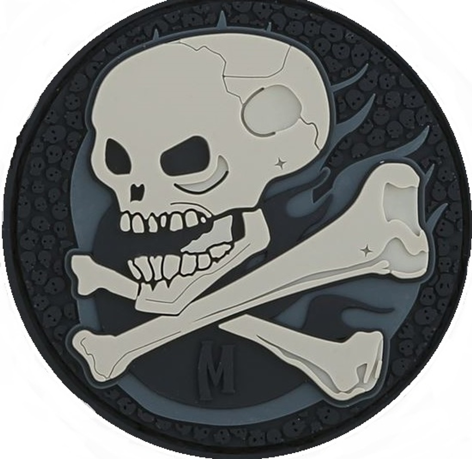 Maxpedition PVC Morale Patch - Skull Swat