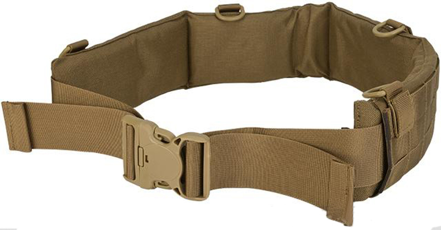 Matrix Emerson Padded Pistol Belt - Coyote Brown (Size: Large)