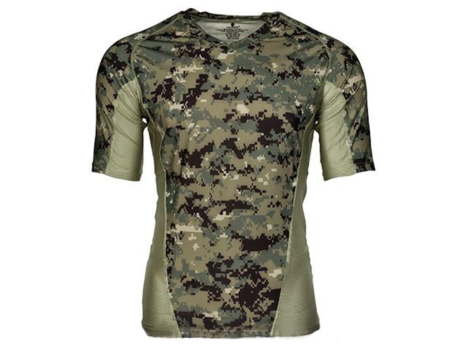 Spyder Charger Therma Stretch T-Neck Top Athletic Shirt - Mens