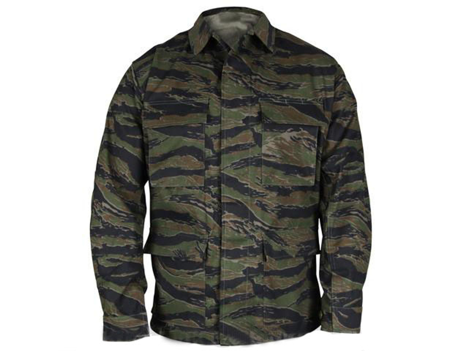 Genuine Gear™ by PROPPER™ BDU Coat - Tiger Stripe (Size: X-Large)