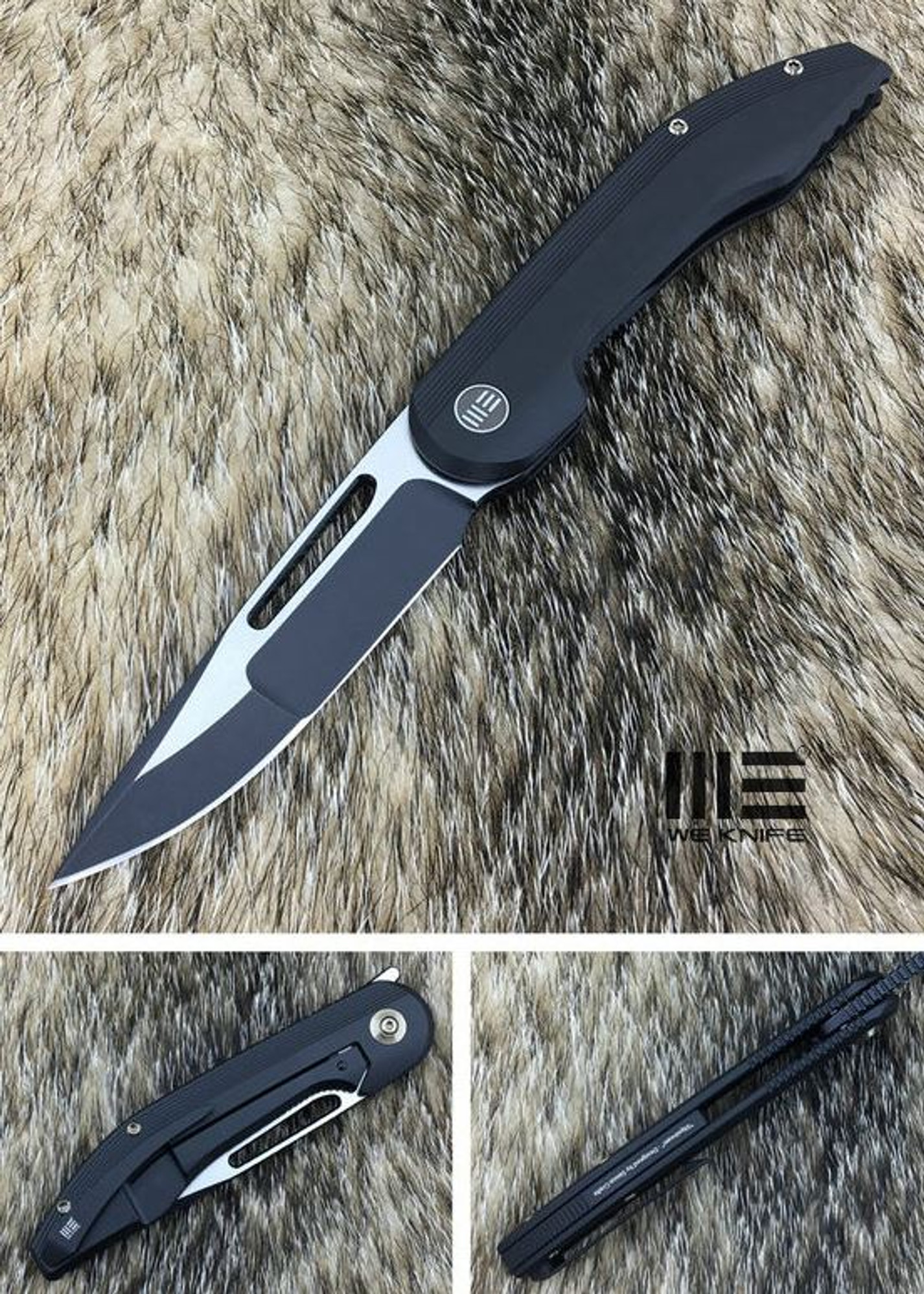 WE Knife 714D Slipstream Black S35VN Titanium - Black