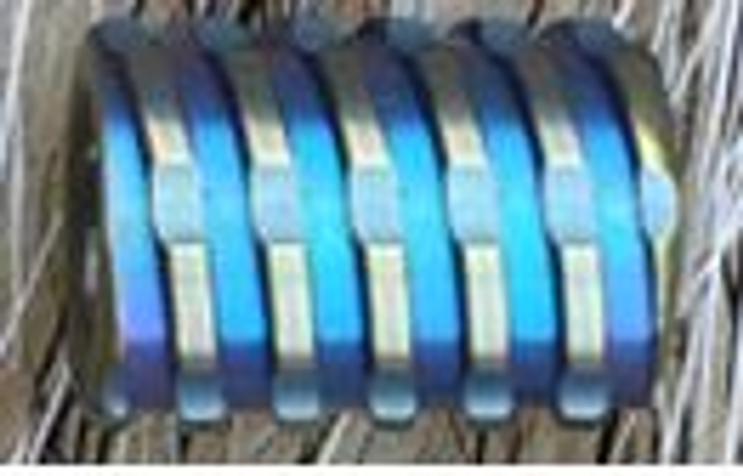 WE Knife A-02C Titanium Bead - Blue