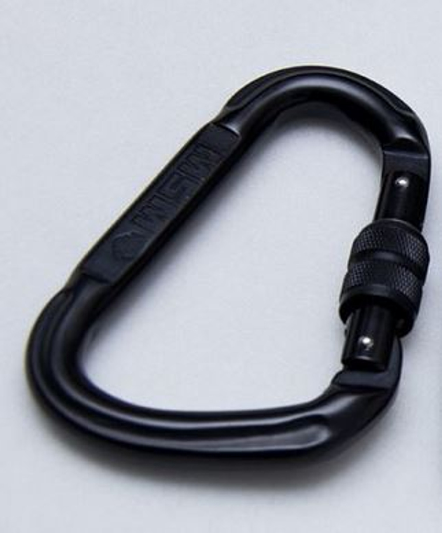 Mil-Spec Monkey Hardware Pear-S Locking Carabiner- Black