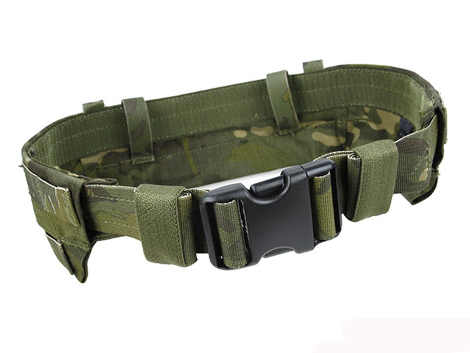 TMC Padded Modular Duty / Battle / Rig Belt (Color: Multicam Tropic / Large)