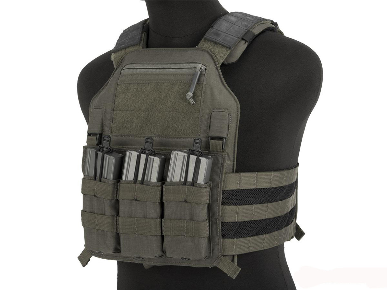 LBX Armatus II 4020 Plate Carrier (Color: MAS Grey / Large)