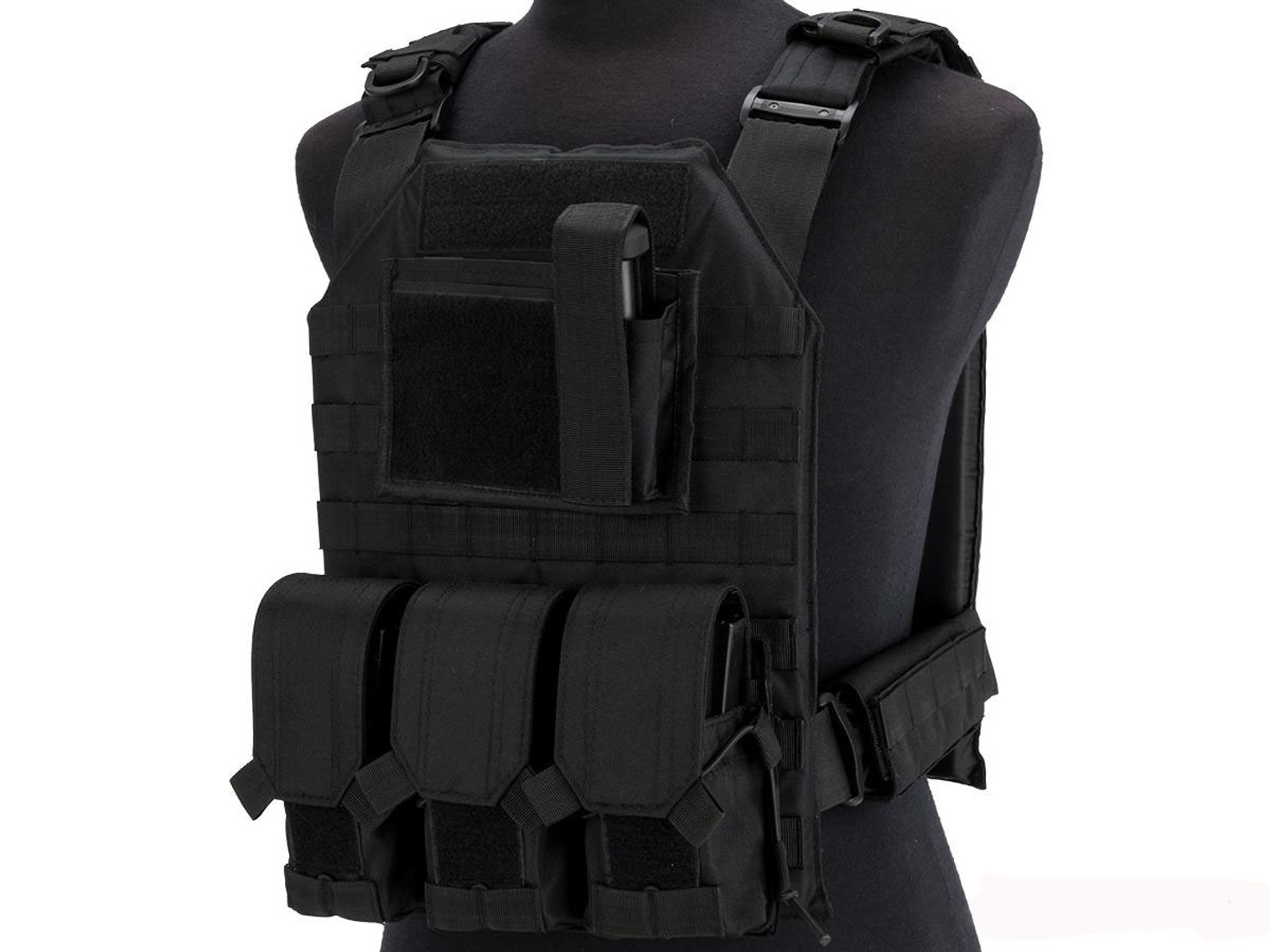 Matrix MTS Commando Elite Plate Carrier Vest (Color: Black)