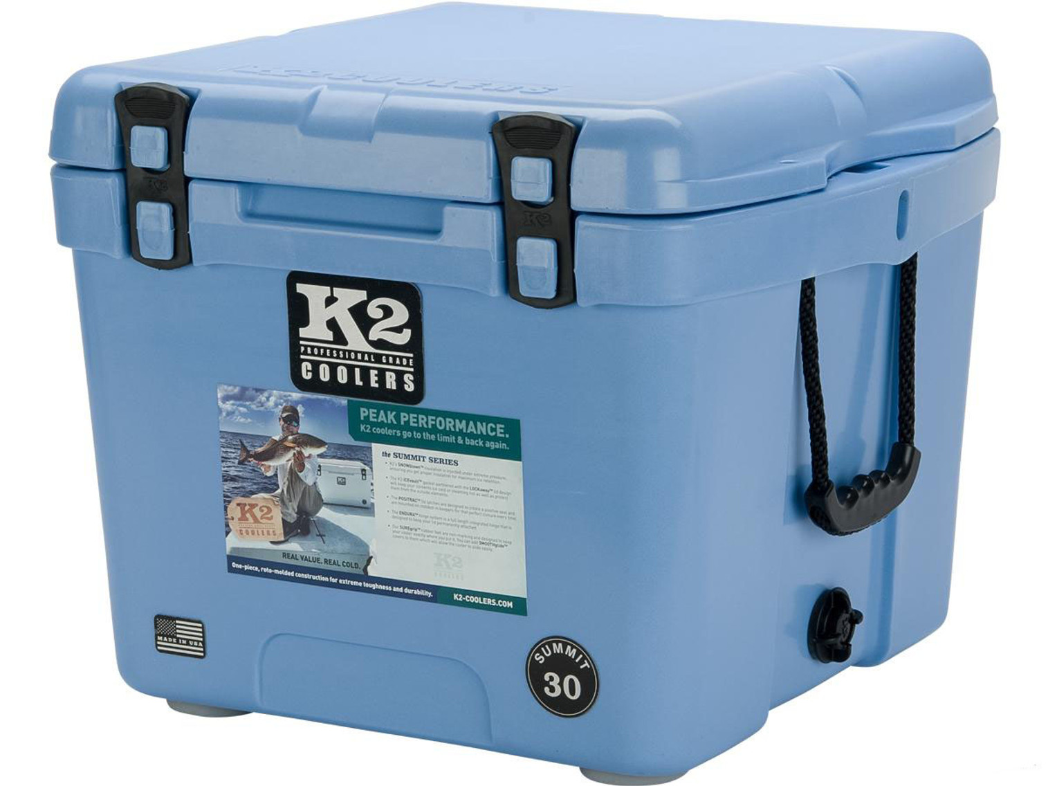 K2 Coolers Summit 30 Ice Chest (Color: Cool Blue)