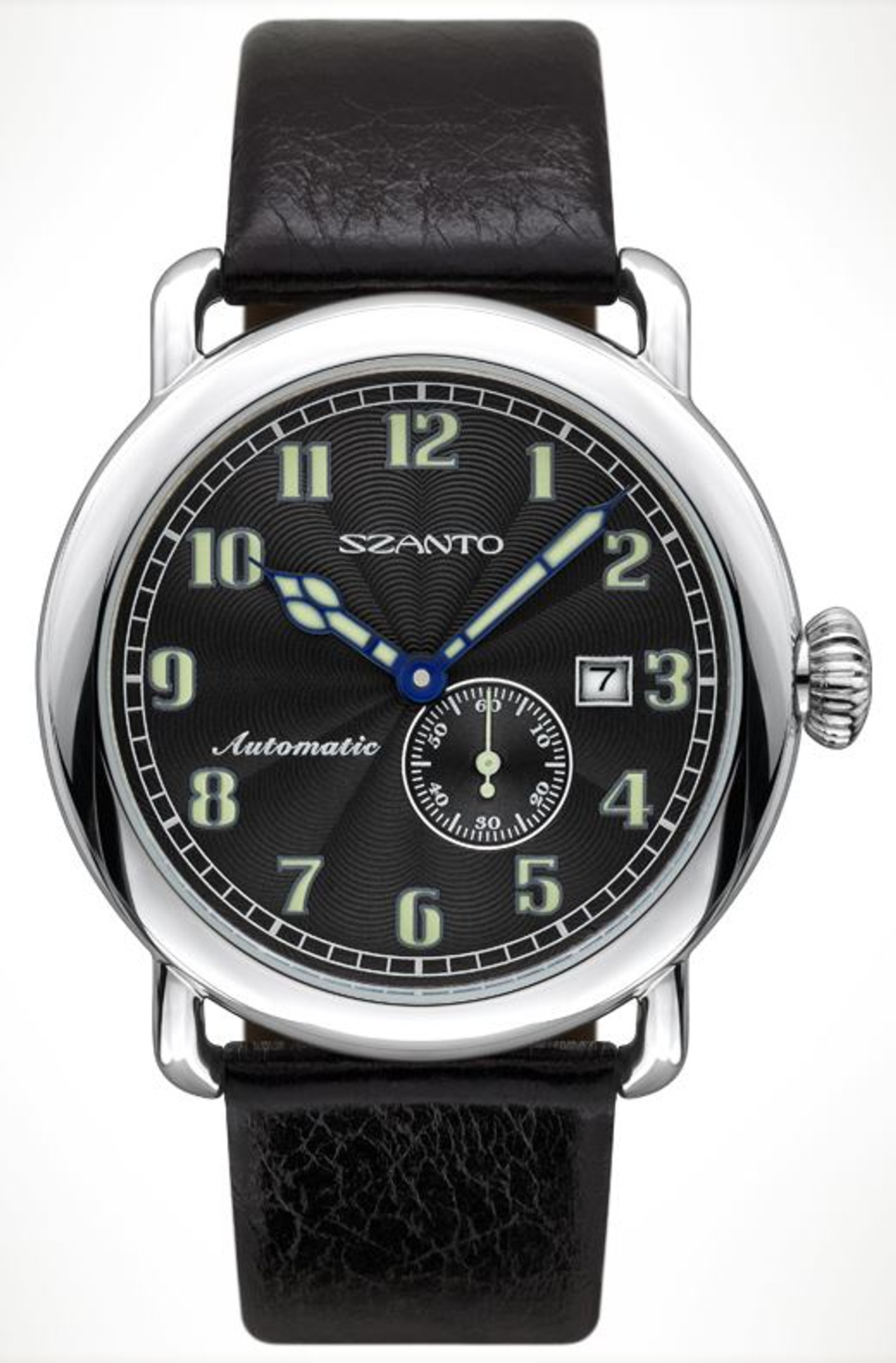 Szanto 6301 Officer's Round Automatic - Black