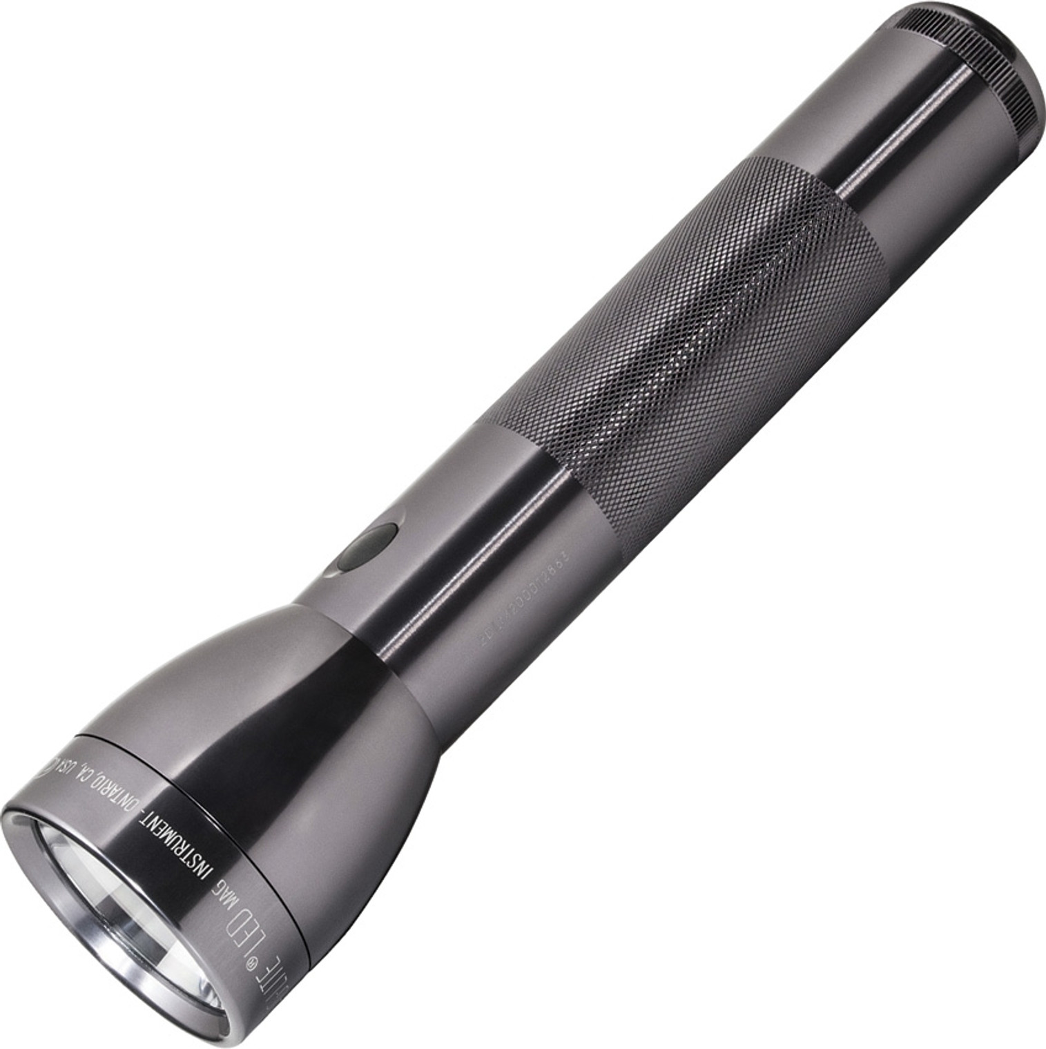 2D Cell Flashlight Pewter