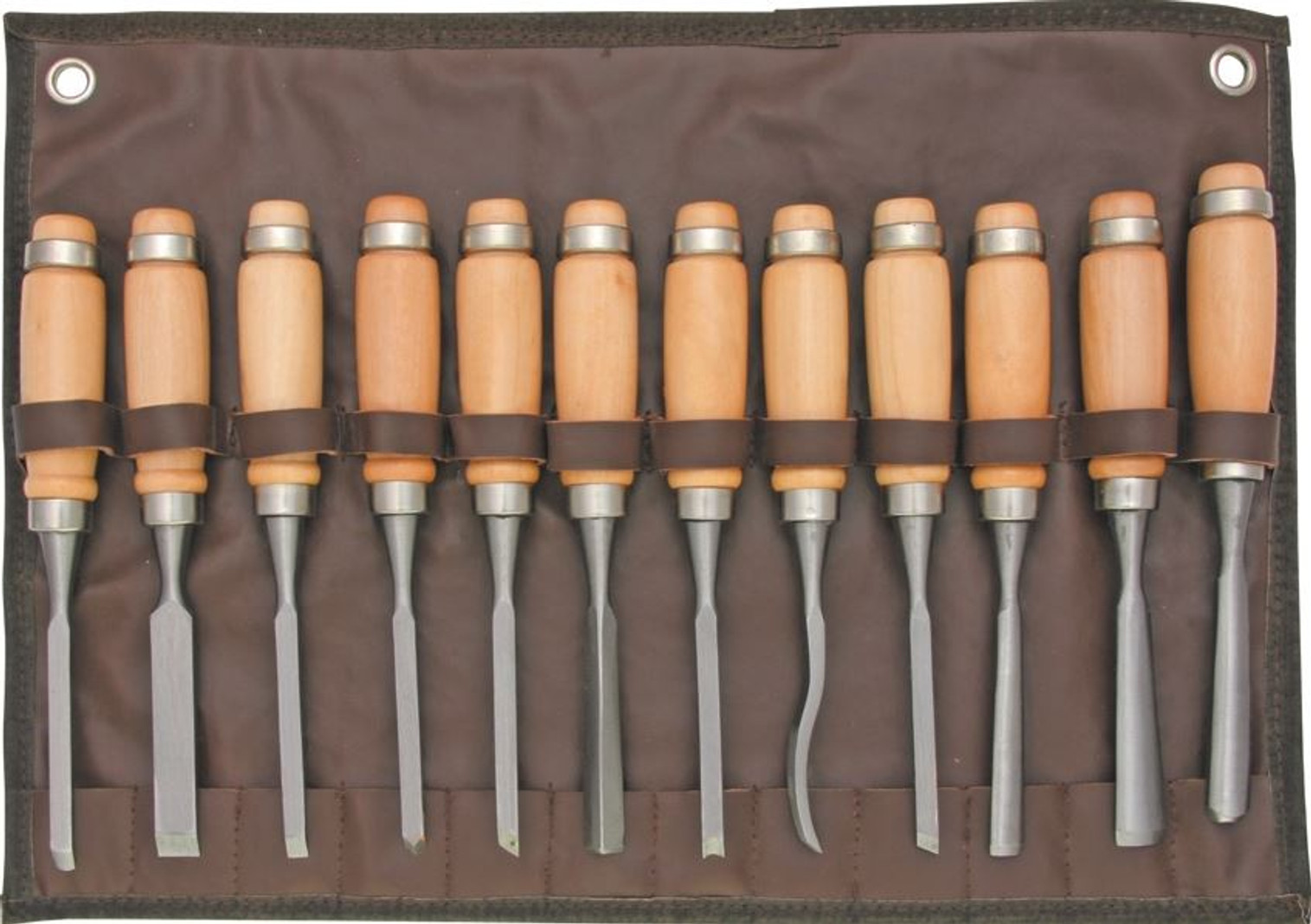 SteeleX 2227 12 Piece Carving Chisel Set