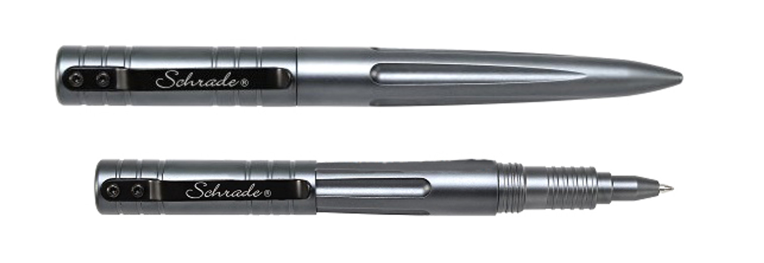 Schrade PENG Tactical Aluminum Pen- Gray