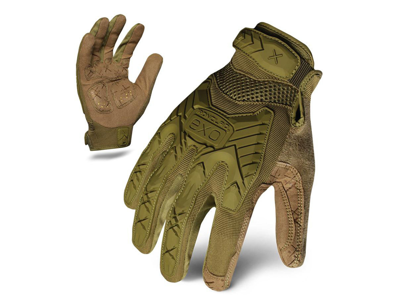 Ironclad Exo Tactical Impact Glove (Color: OD Green / Large)