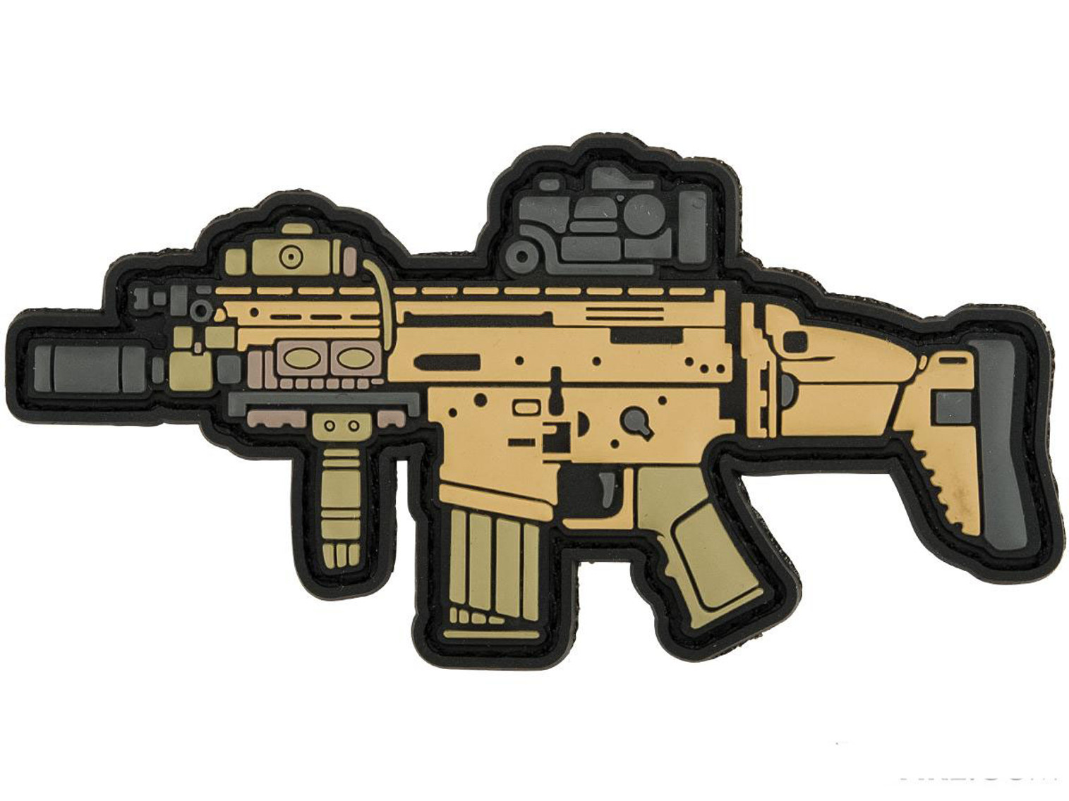 Aprilla Design PVC IFF Hook and Loop Modern Warfare Series Patch (Gun: SCAR-H)