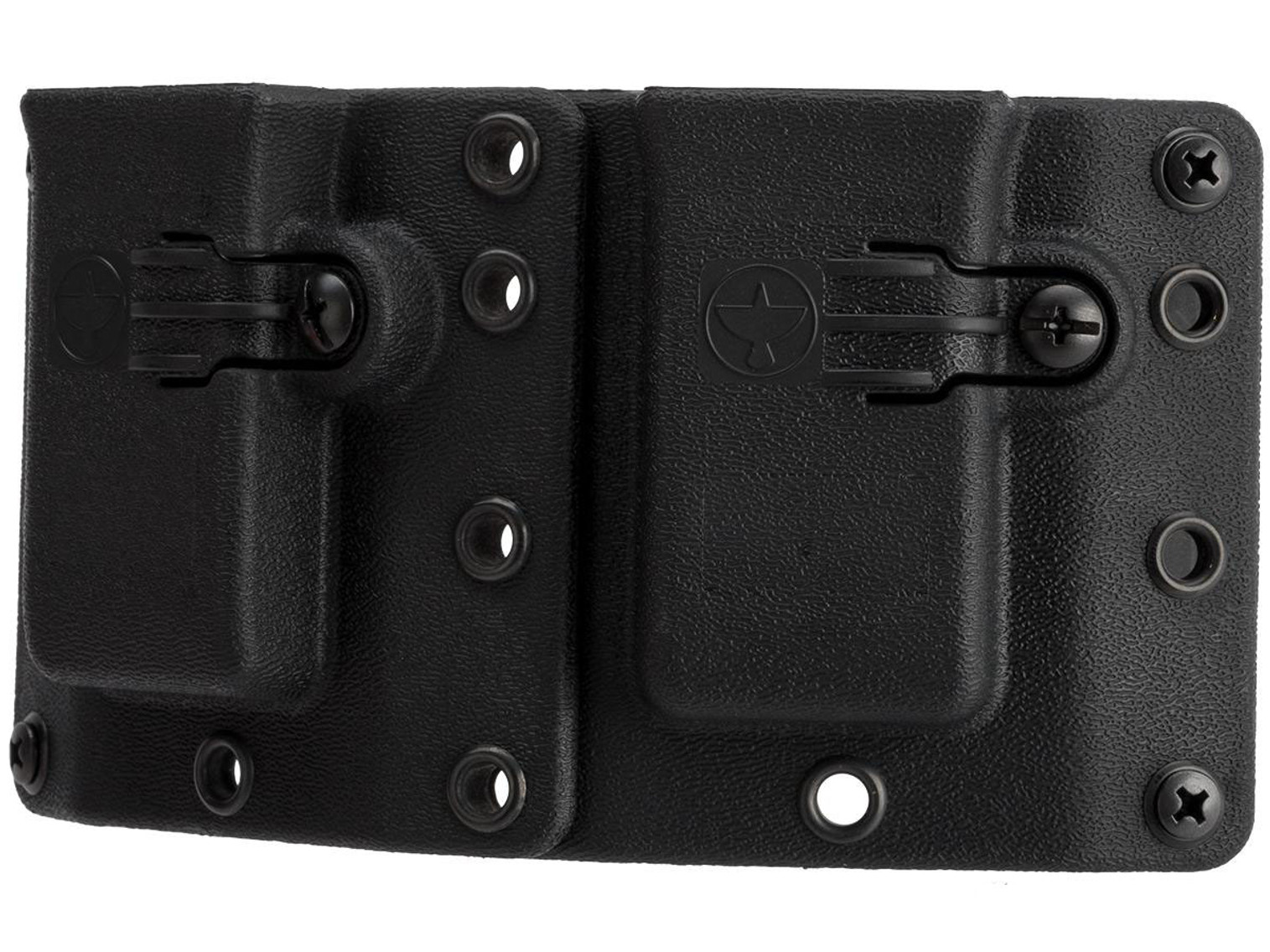 Raven Concealment Standard Profile Omnidirectional Pistol Magazine Carrier w/ 1.5" Belt Loops (Type: Double-Double Stack 9mm / .40 S&W)