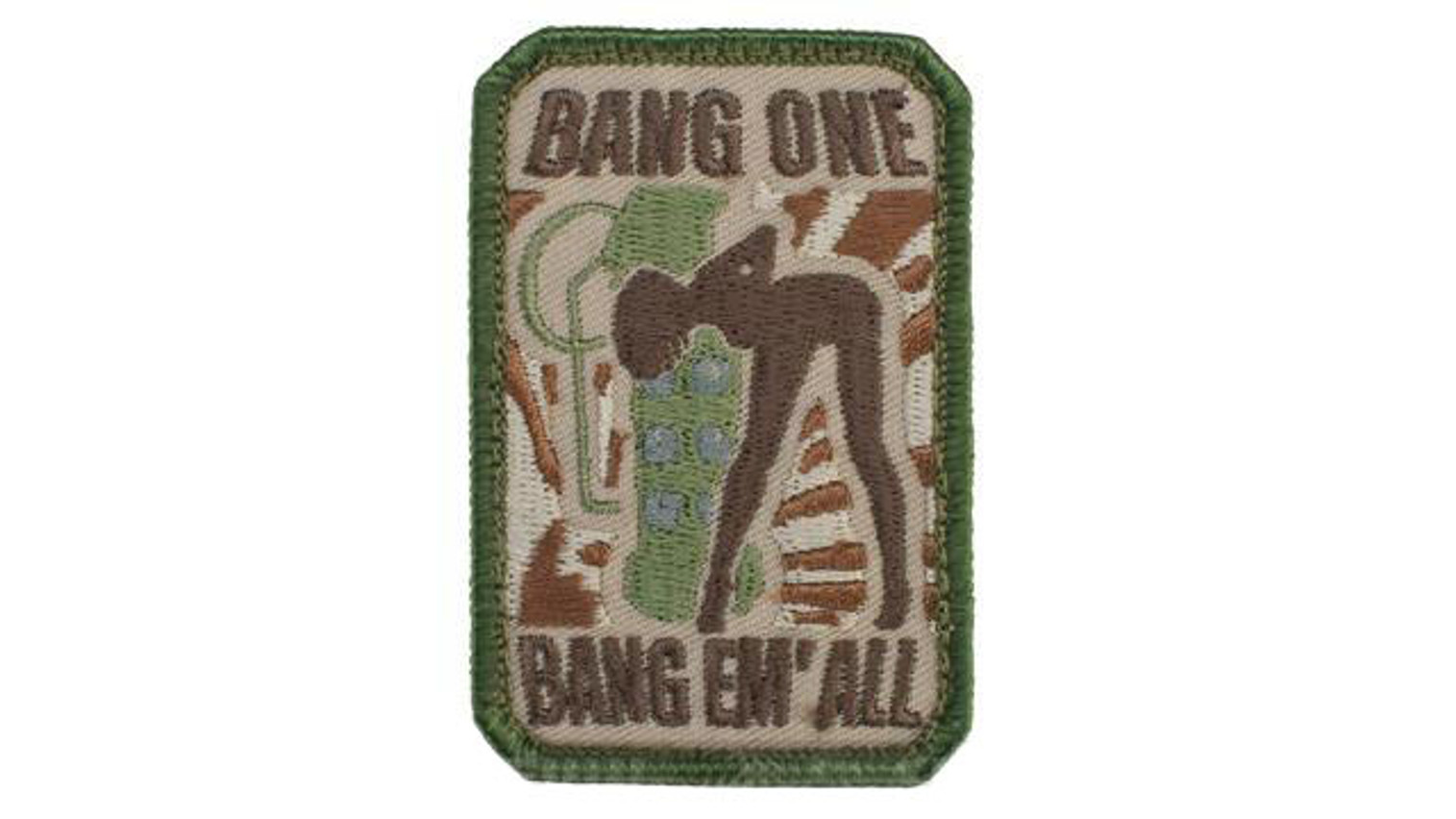 Mil-Spec Monkey "Bang One, Bang Em All" Patch - Small / Multicam