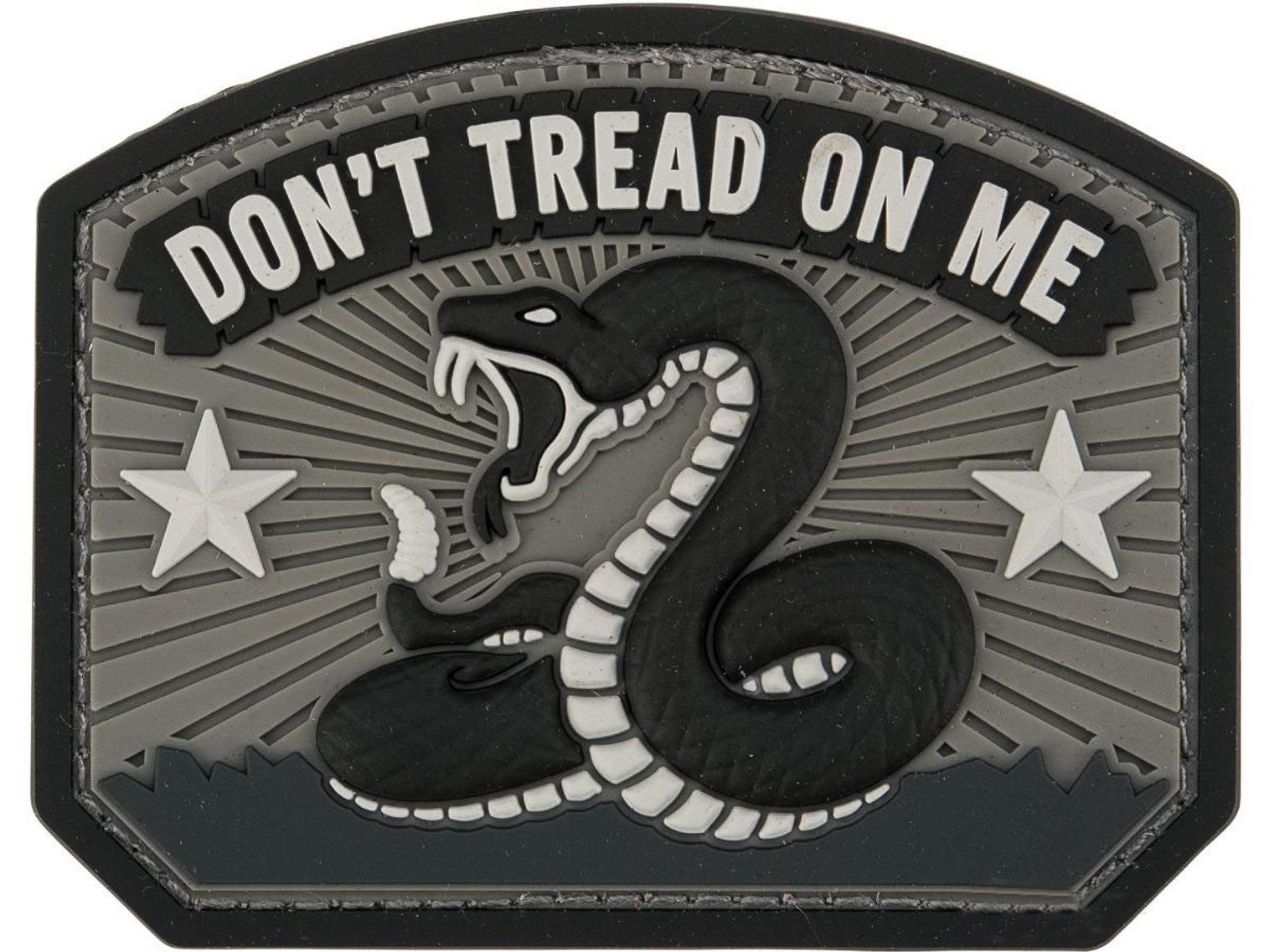 Mil-Spec Monkey "Don't Tread" PVC Morale Patch (Color: Urban)