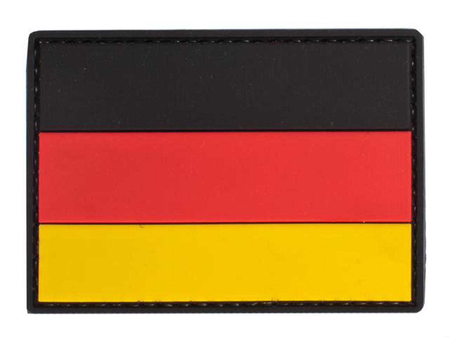 PVC Hook and Loop International Flag Patch (Flag: Germany)