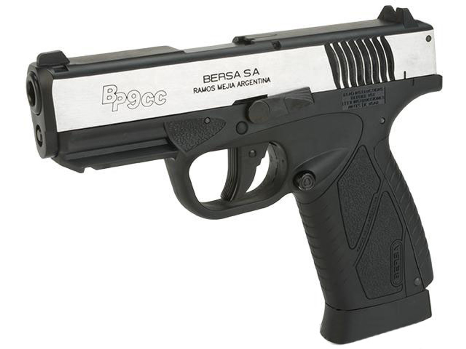 ASG Bersa BP9CC Blowback Co2 4.5mm Airgun Two-Tone .177 cal