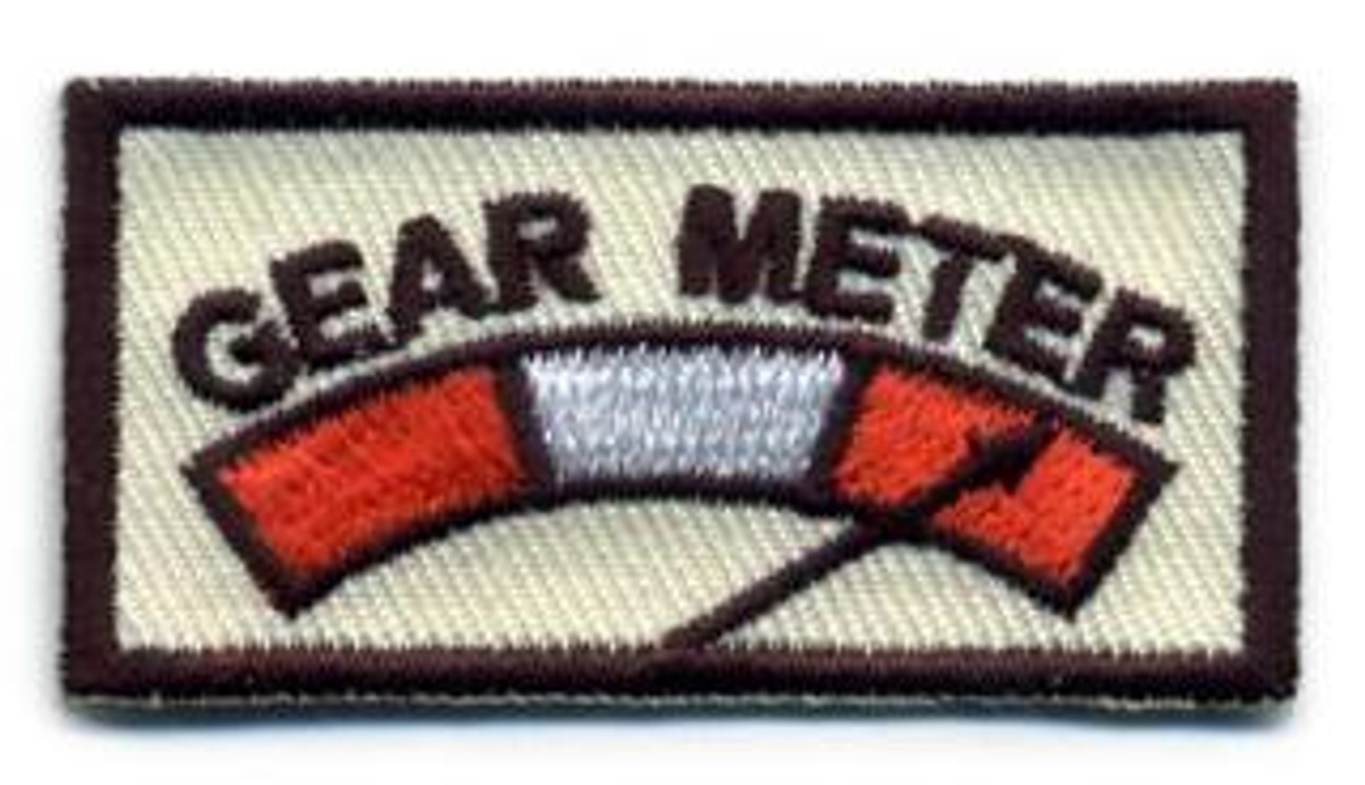 Matrix 50mm Very Tactical "Gear Meter" Hook and Loop Patch