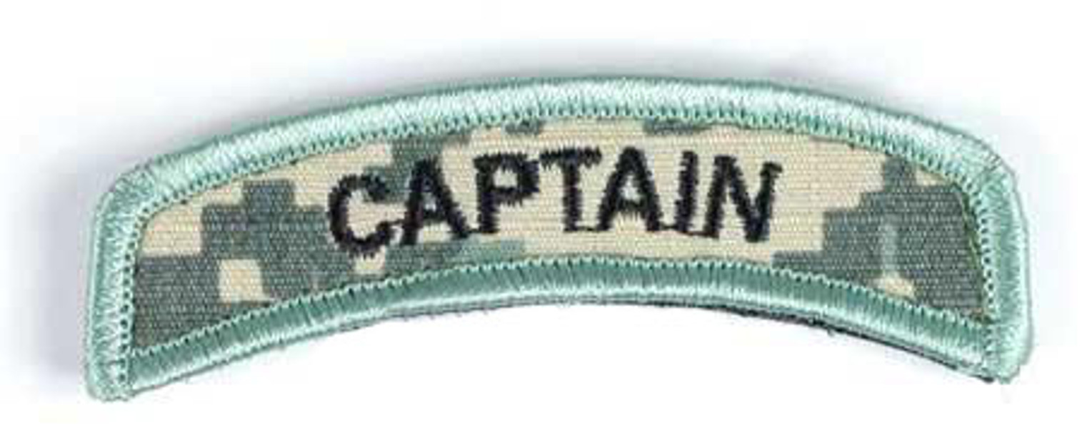 Matrix Captain Tab Hook and Loop Backed Morale Patch (ACU)