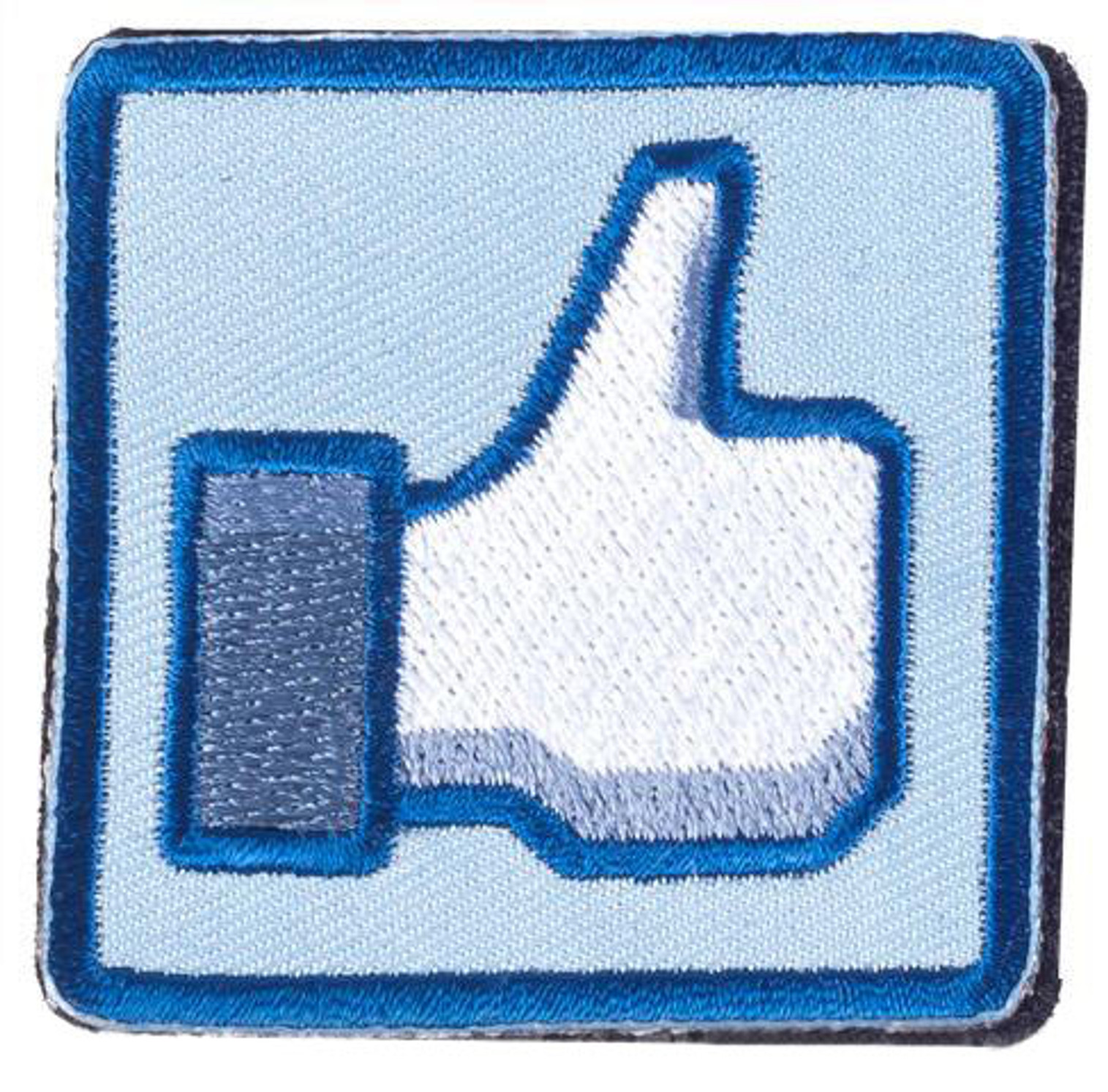 Matrix "Thumbs Up" 2" IFF Hook and Loop Morale Patch - Blue