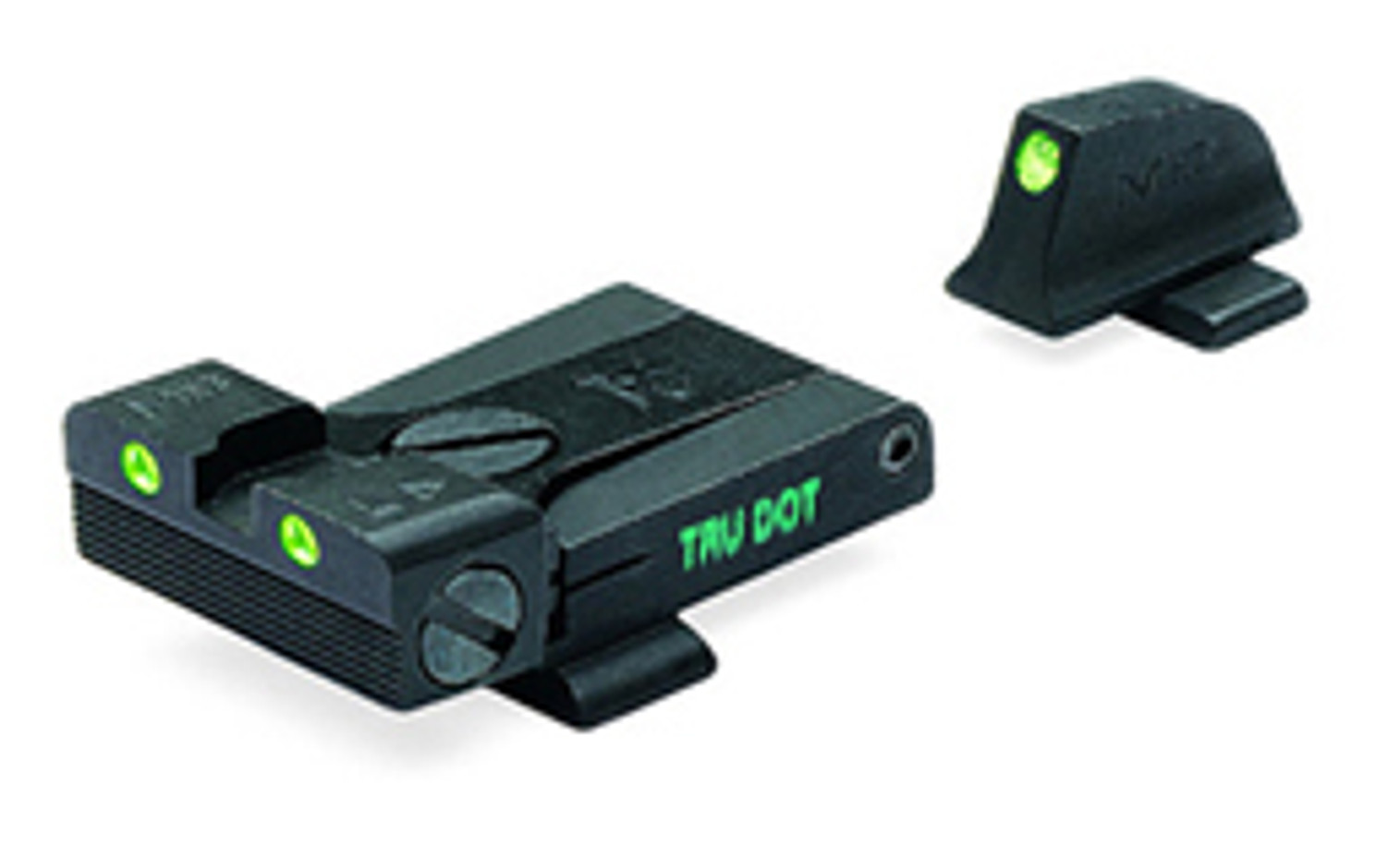 Meprolight Sig Sauer Tru-Dot Night Sight TD Adjustable Set For Pistols w/#8 front & Rear Sights