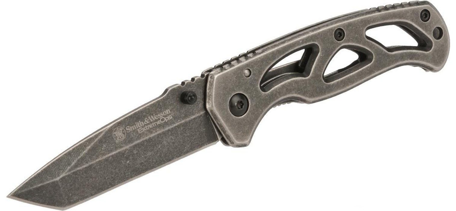 Smith & Wesson Extreme Ops Frame Lock Tanto Folding Knife