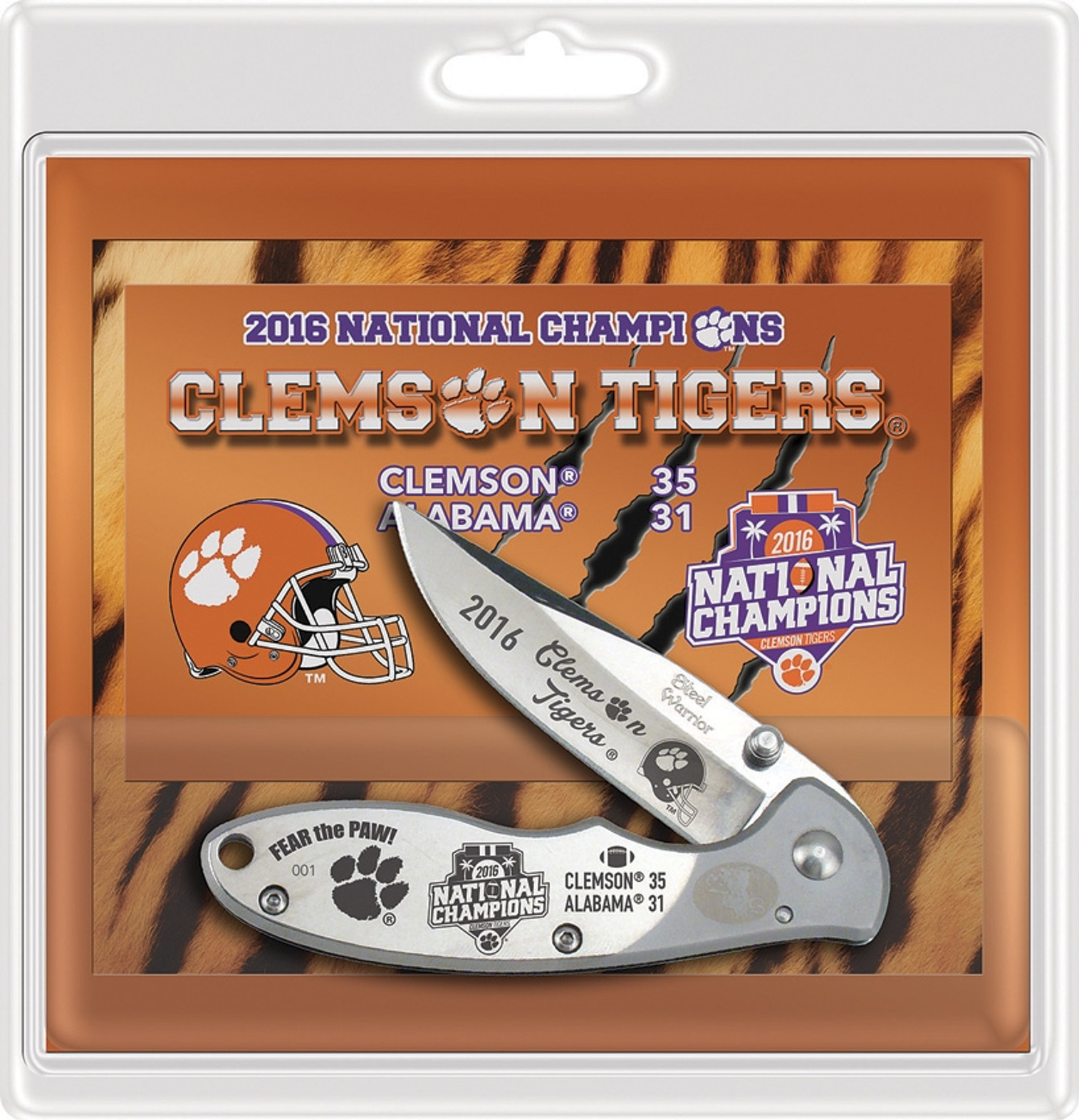 Clemson Tigers Linerlock