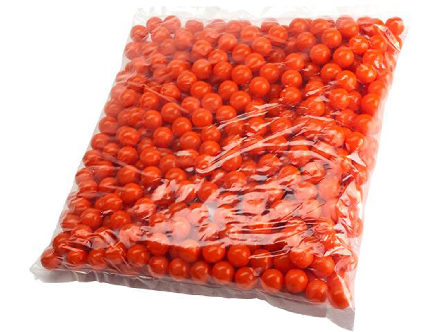 Valken Infinity Paintballs .68 Caliber Case of 2000 Rounds - Orange / Orange Fill