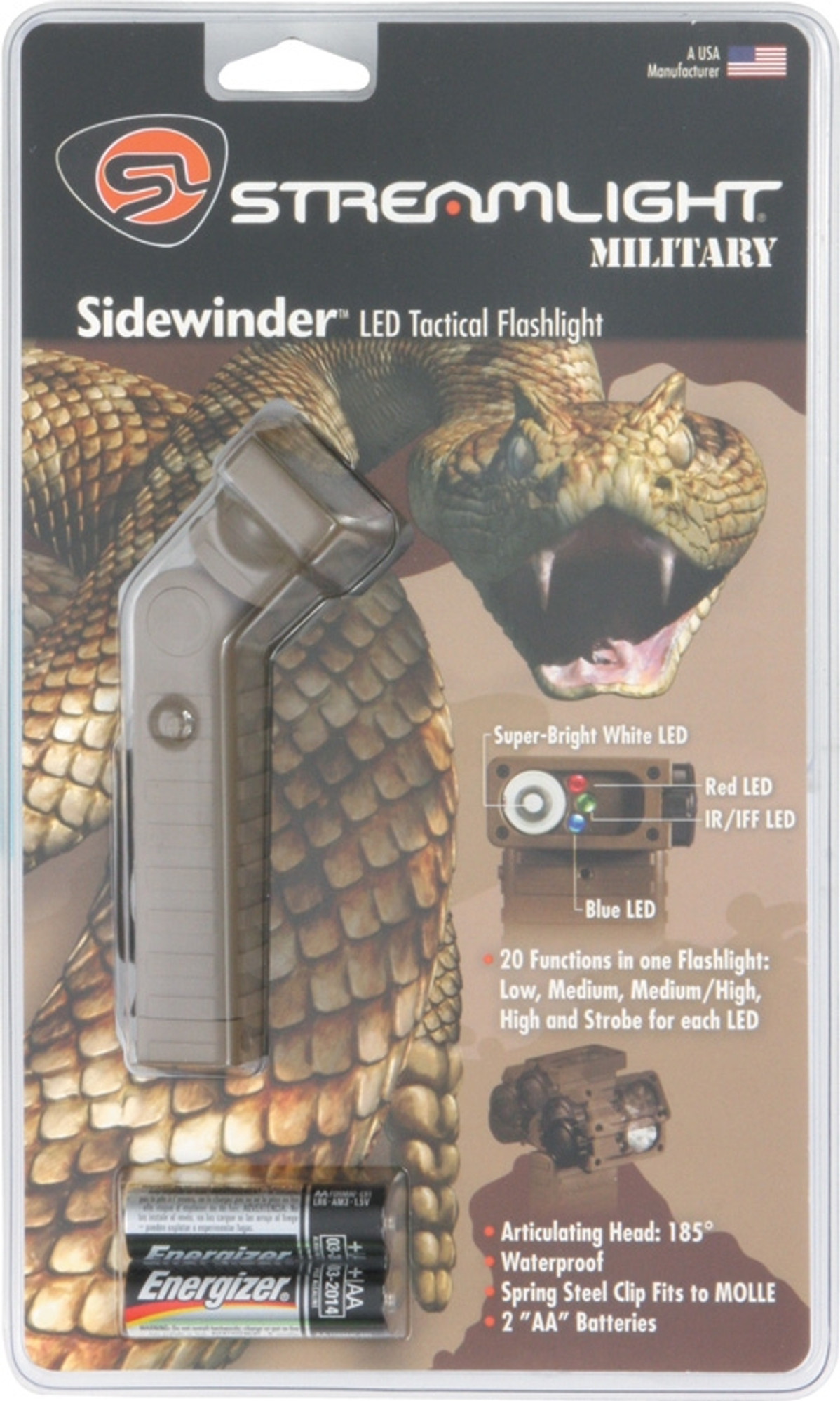 Streamlight Sidewinder LED Tactical Light