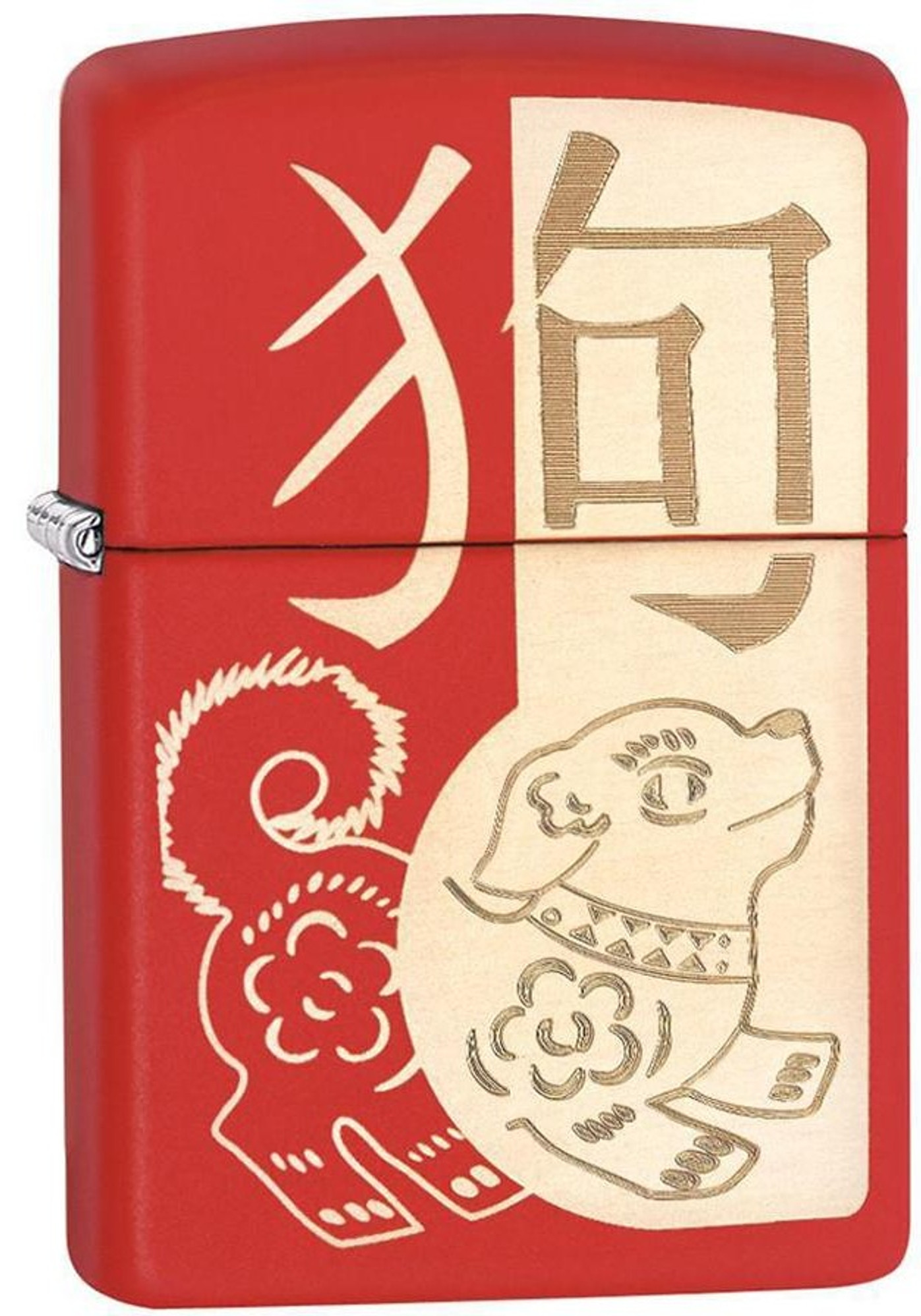 Zippo Classic Lighter - 233 Year of the Dog