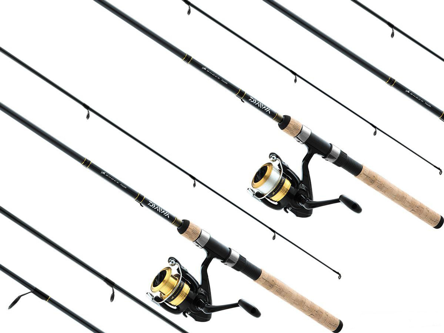 Daiwa D-Cast Shock Freshwater Spinning Rod Combo DSK-B Reel