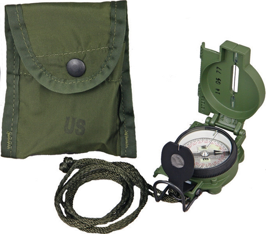 Cammenga G.I. Military Tritium Lensatic Compass (Model#3H) - Hero