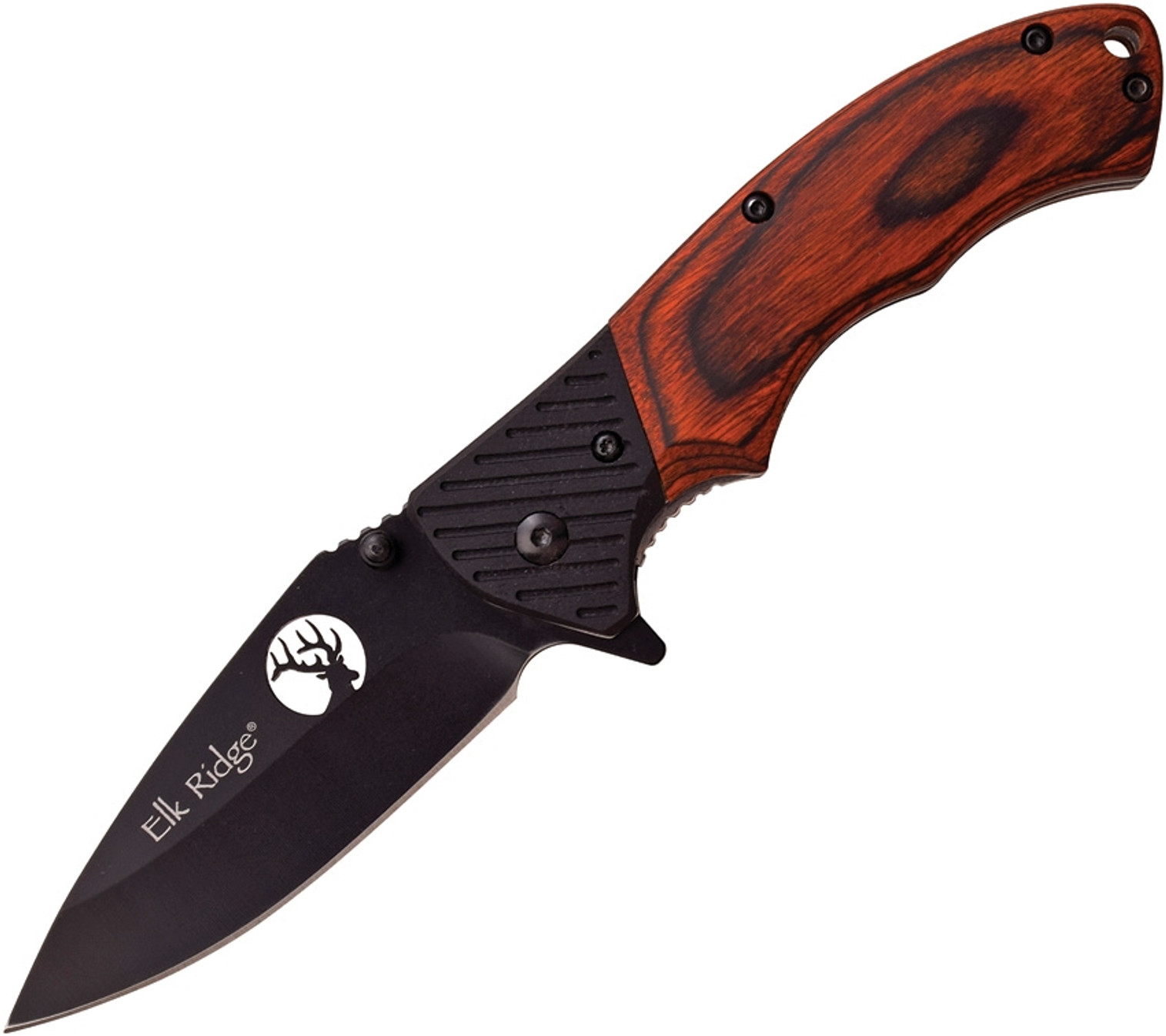 Linerlock Brown Wood