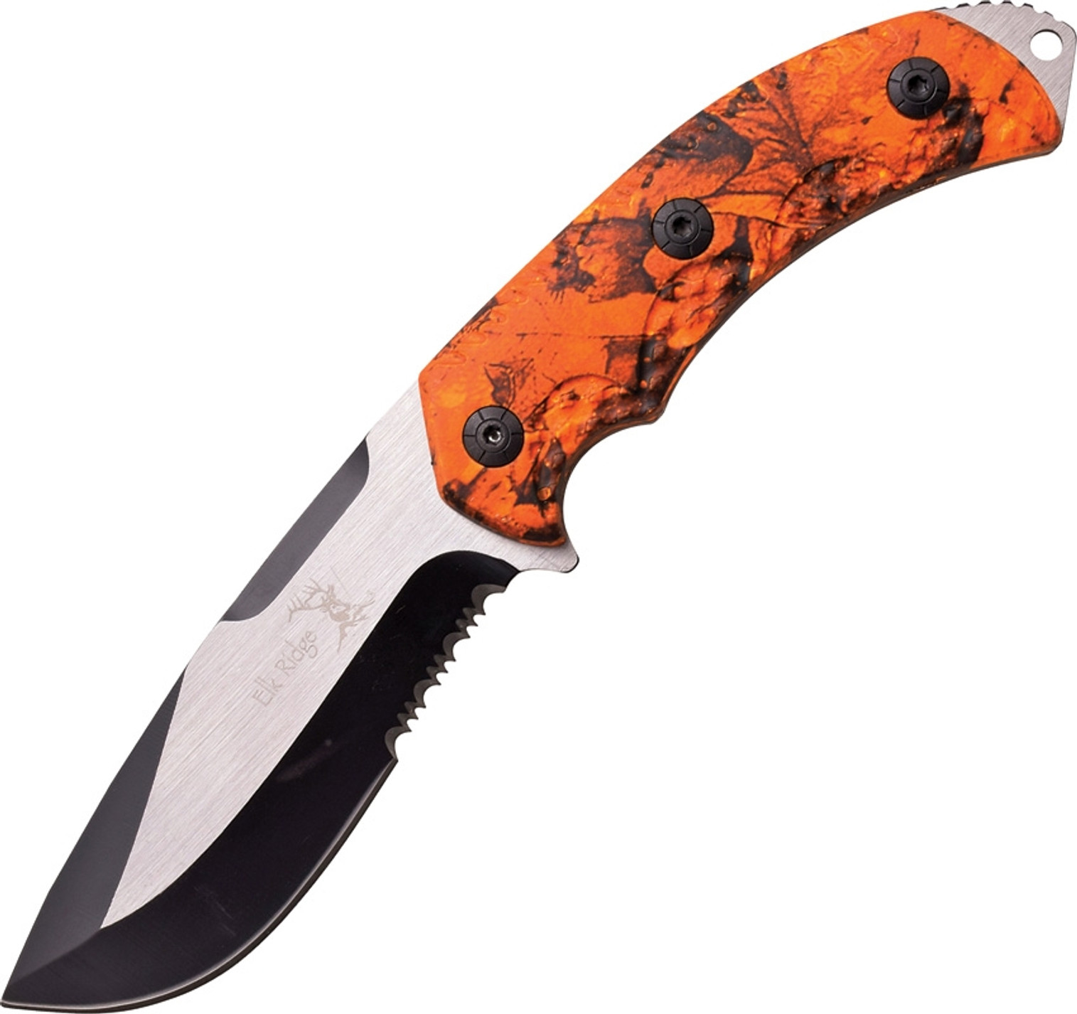 Fixed Blade Hunter Orange Camo