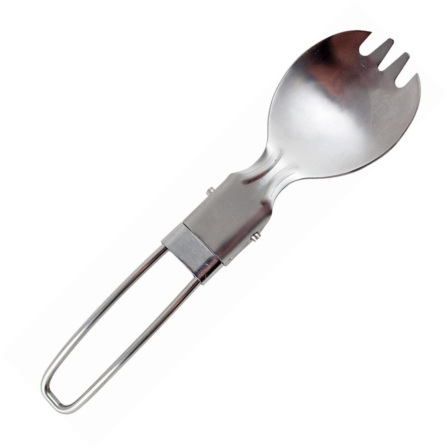 Folding Spork Stainless Steel