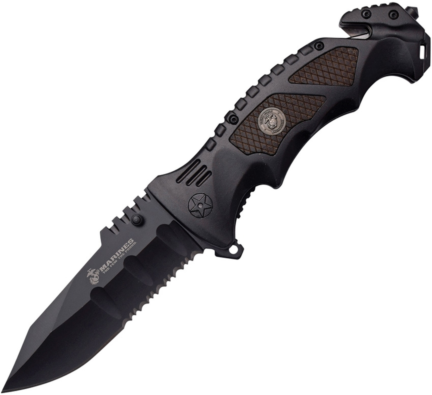 USMC Linerlock A/O Black