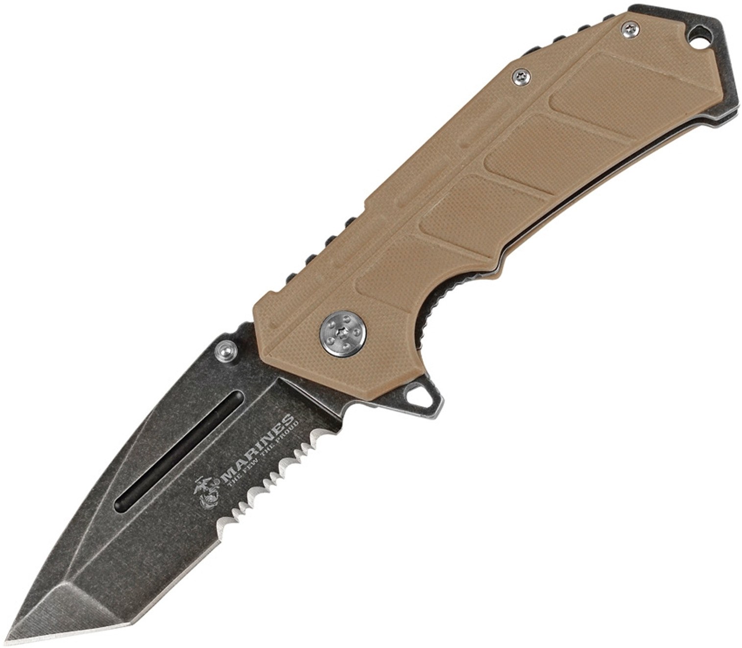 US Marines Linerlock Tan