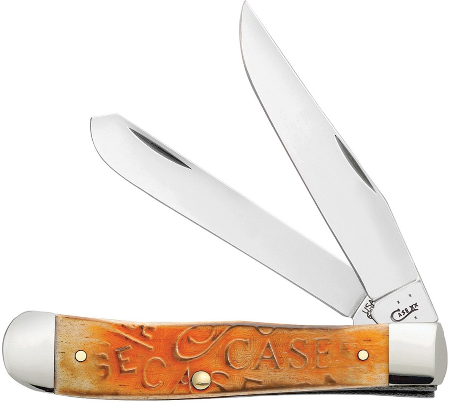 Carved Persimmon Trapper