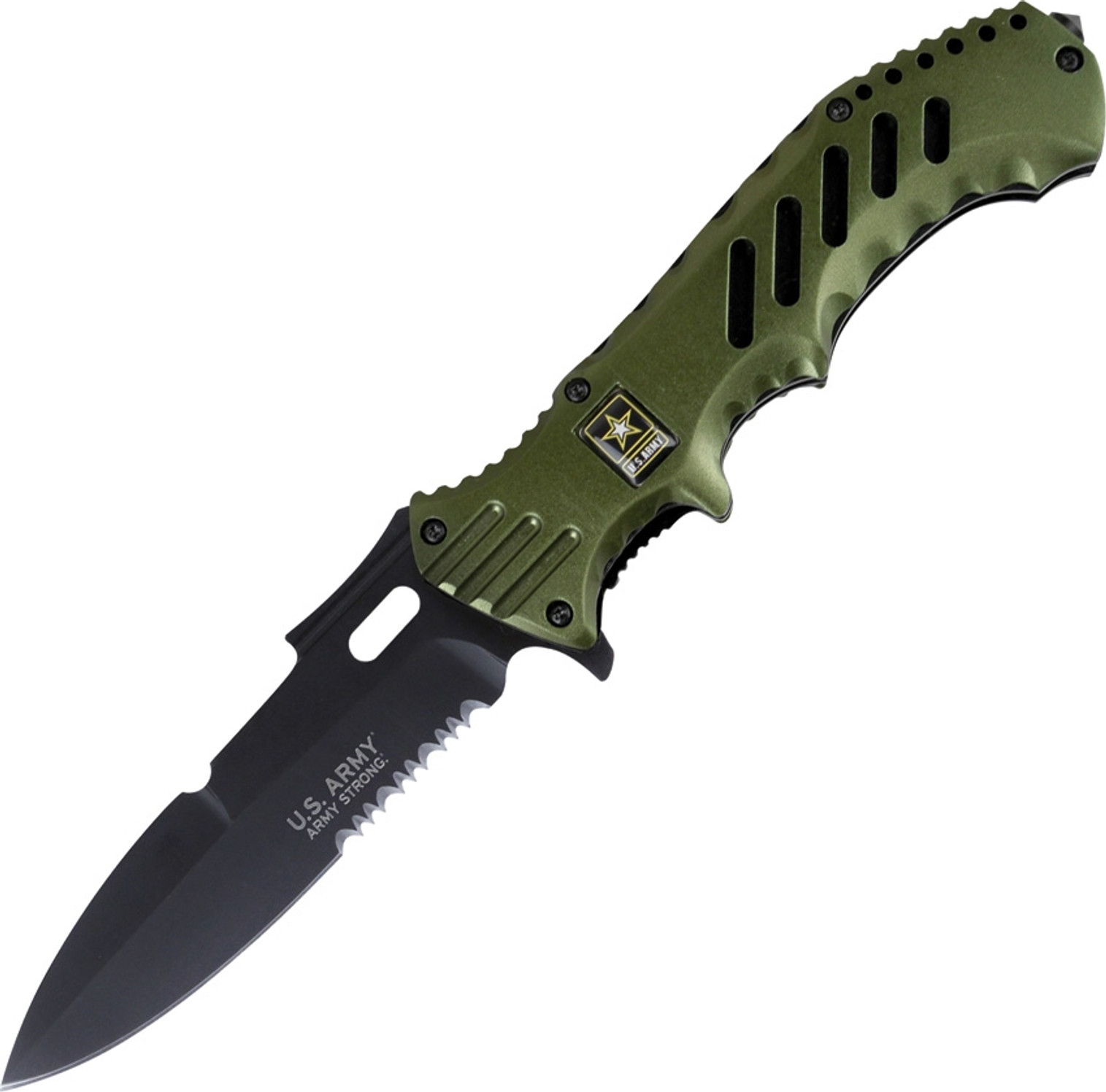 Linerlock Green Handles A/O USAA1020CG