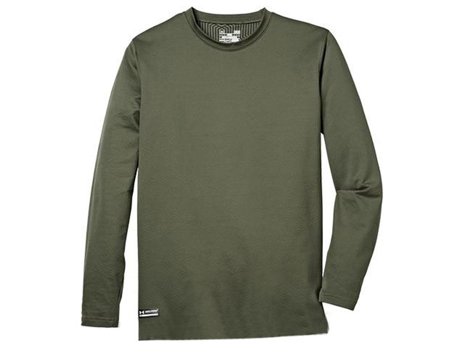Under Armour Men's ColdGear Infrared Tactical Fitted Crew - OD Green (Medium)