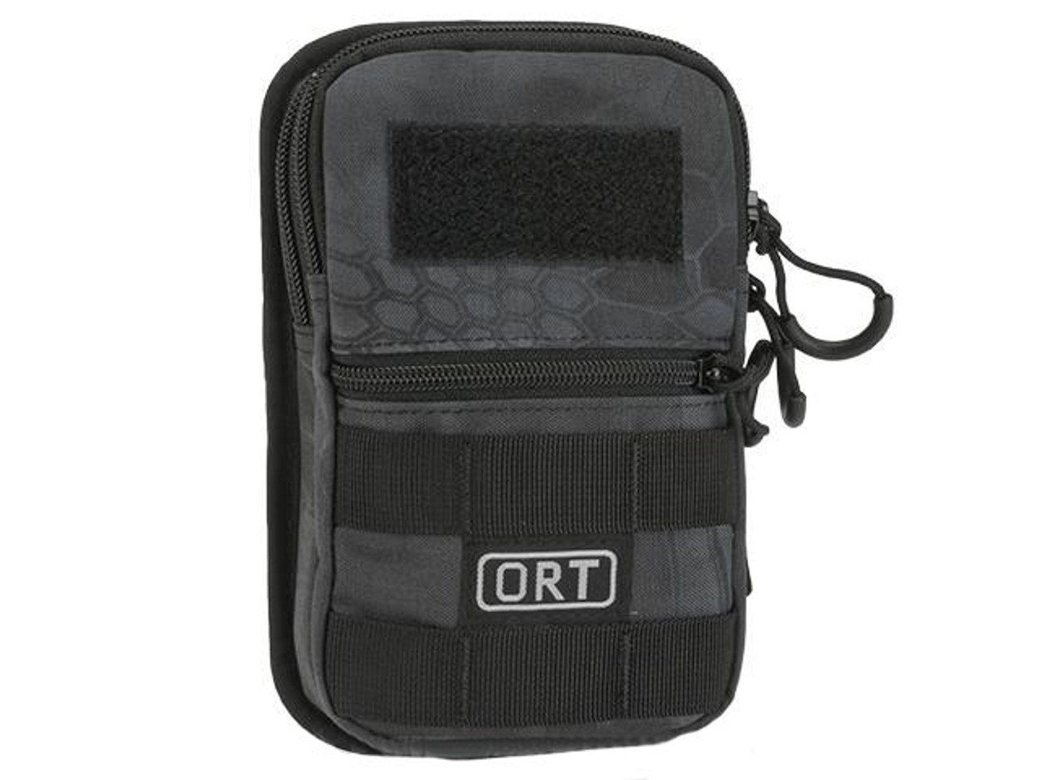 G&P ORT MOLLE Compatible Mobile Pouch - Black Camo