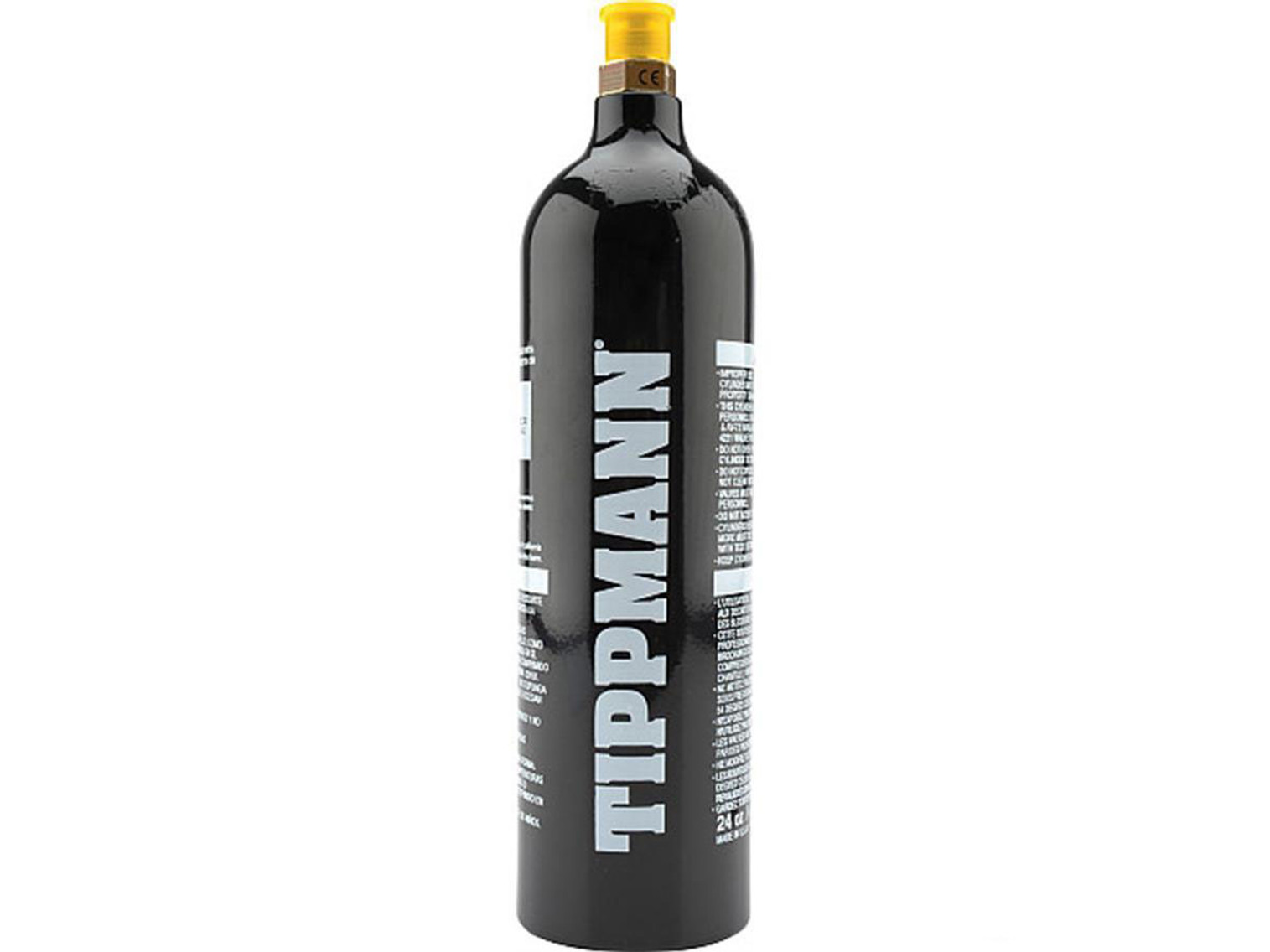 Tippmann Aluminum CO2 Tank with Repeater (Capacity: 24oz)
