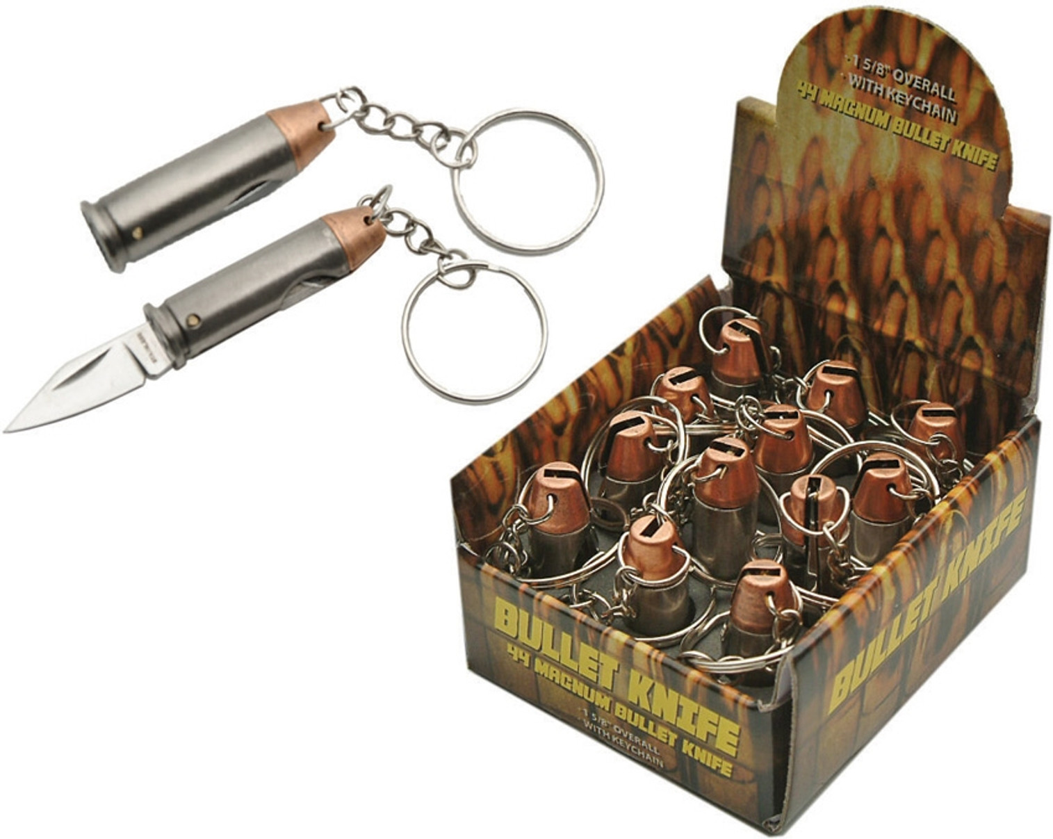 44 Magnum Keychain Knife 12 pc