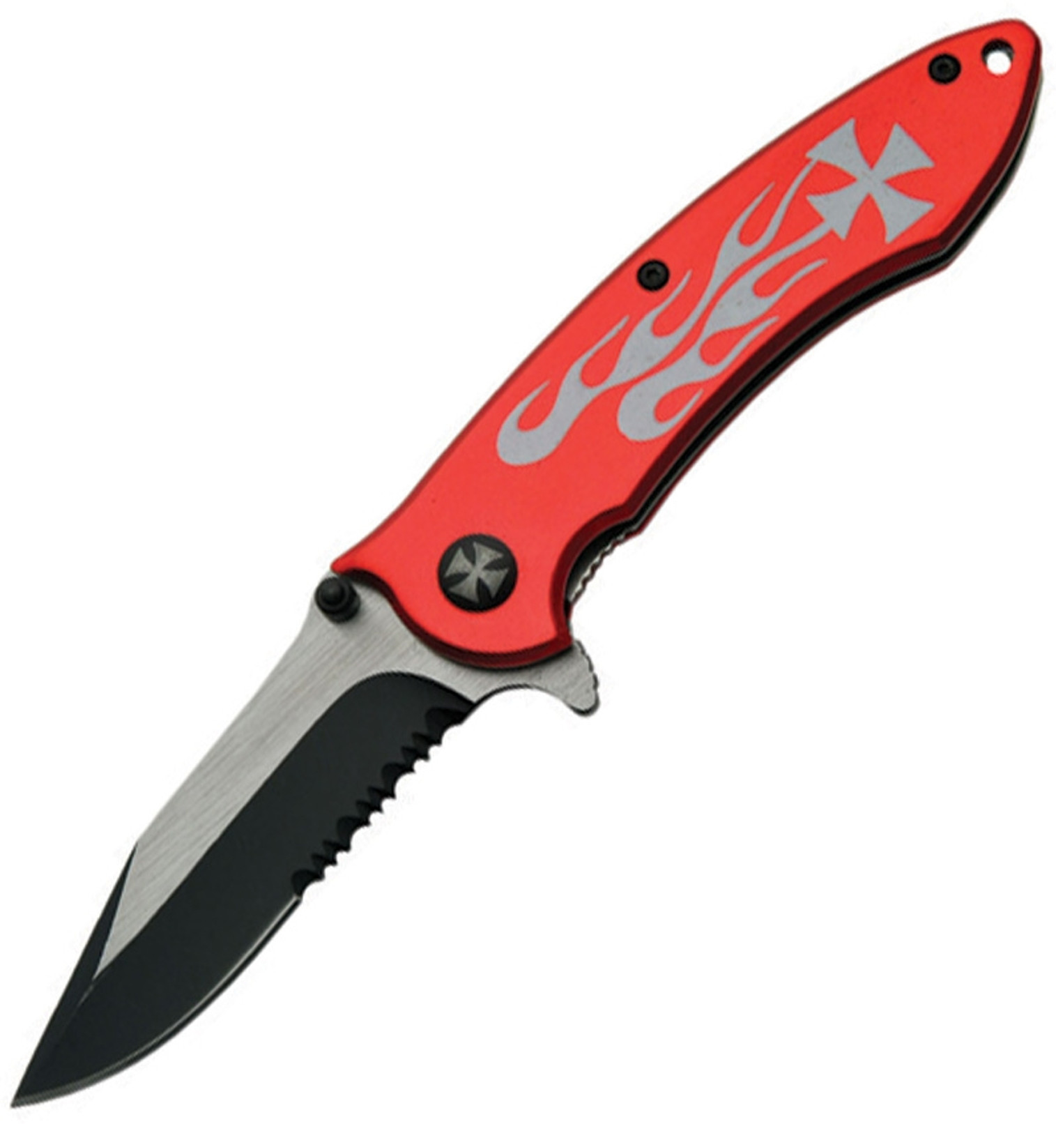 Flame Linerlock A/O Red CN300280RD