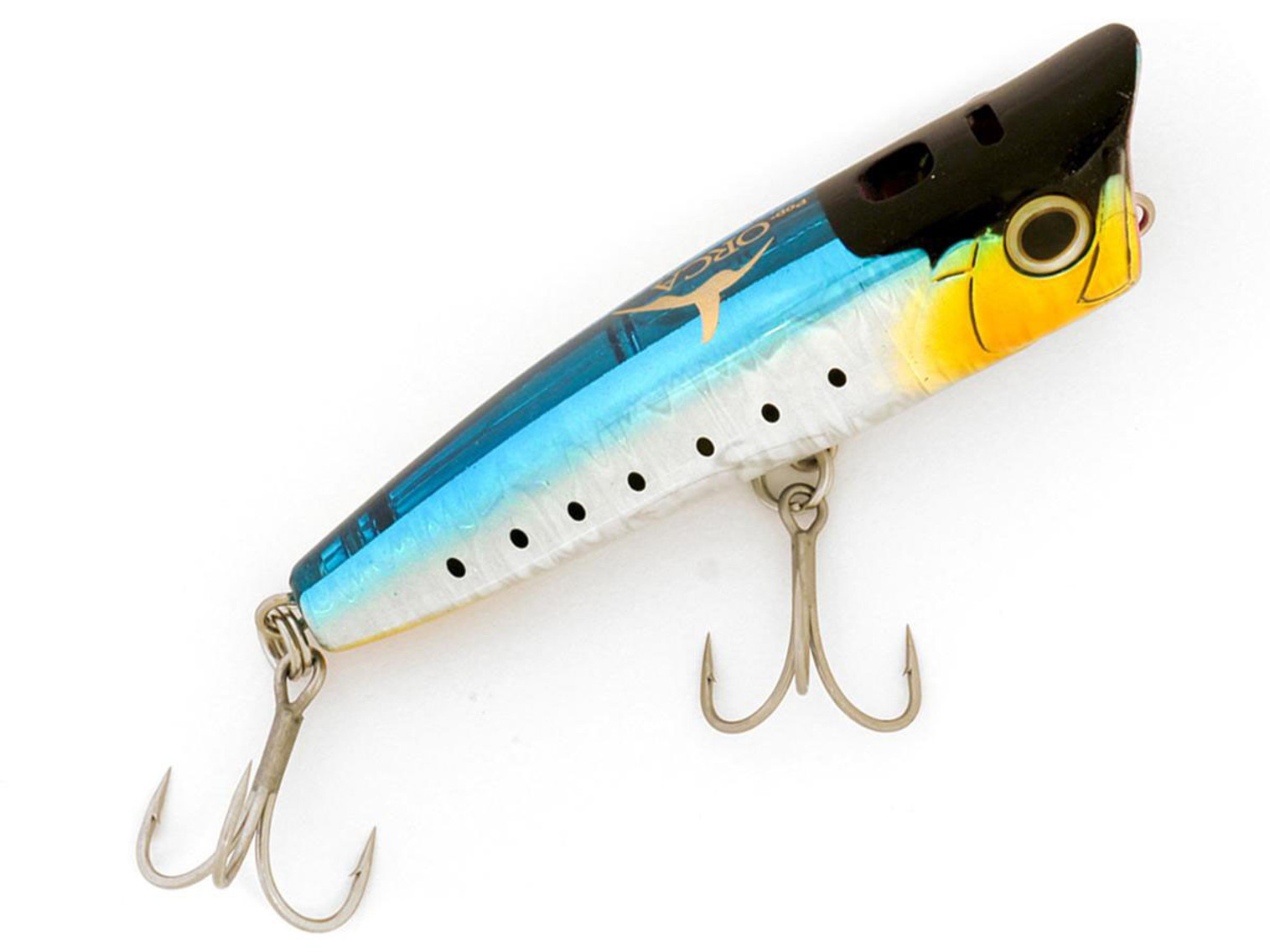Shimano Pop Orca Floating Topwater Jig w/ Bubble Chamber (Model: 120mm / Blue Sardine)